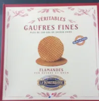Les veritables gaufres fines