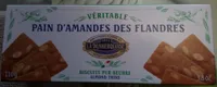 Pain d'amande des Flandre pur beurre , 110G