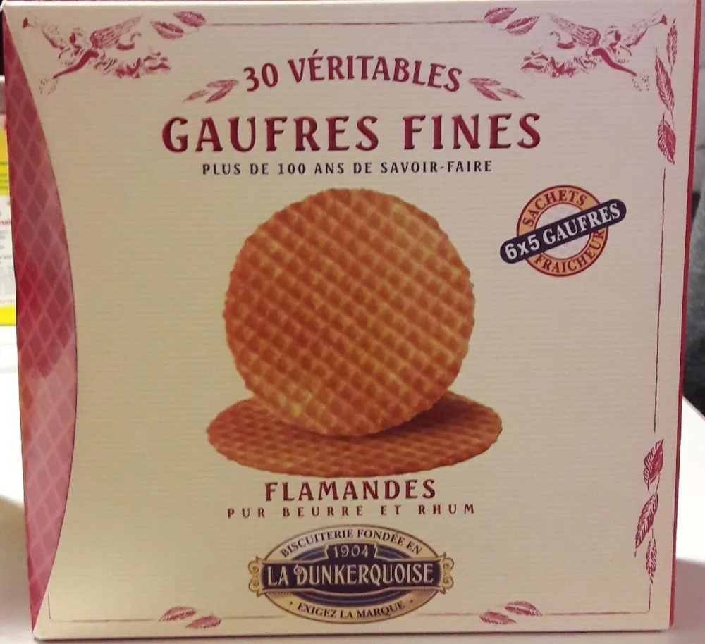 Gauffres fines