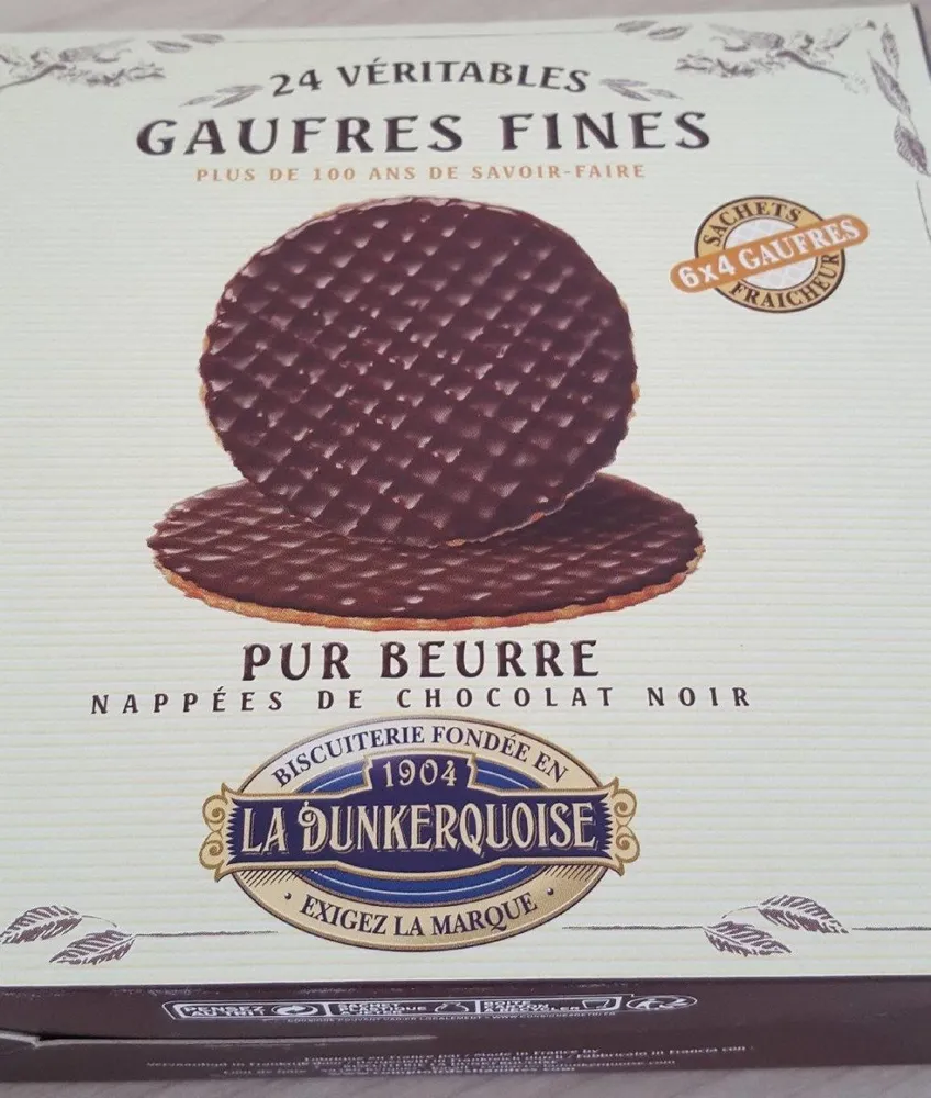 Gaufres fines