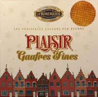 Gaufres fines pur beurre