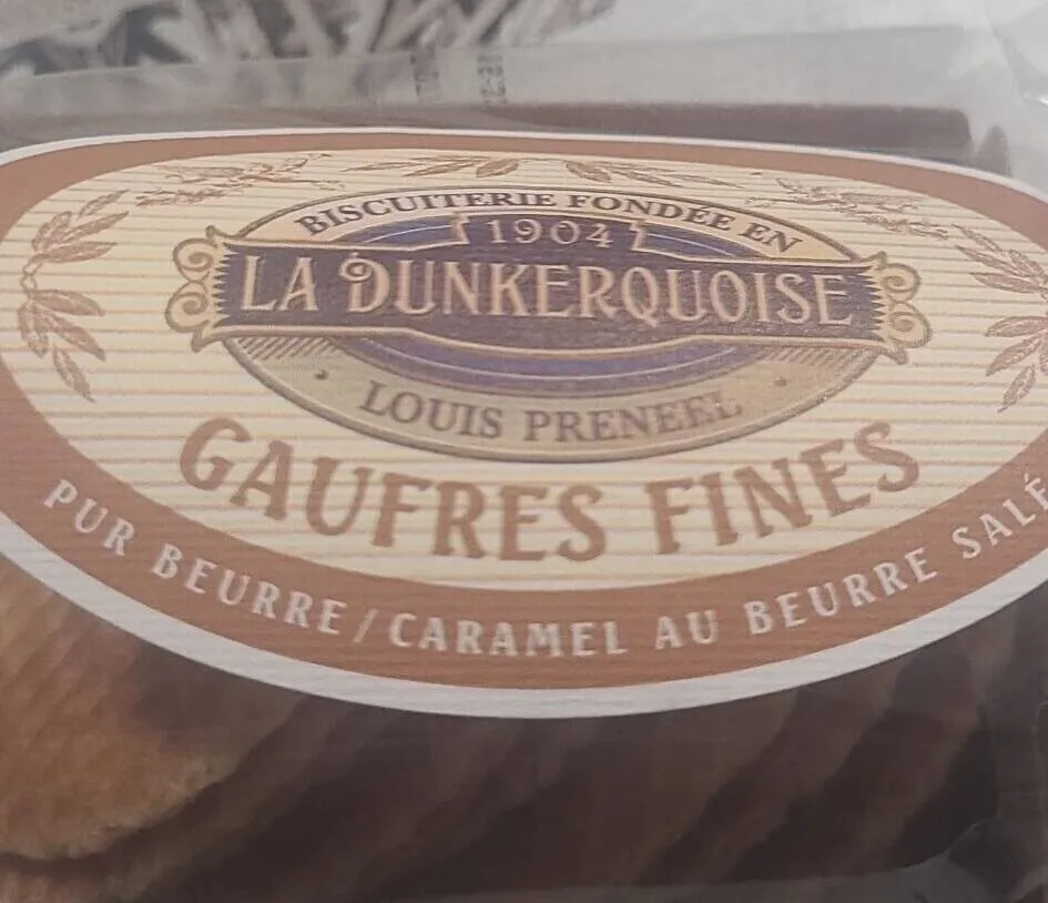 Gaufres fines