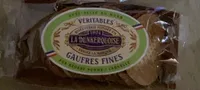 Véritables gaufres fines - Pur Beurre Pomme/cannelle