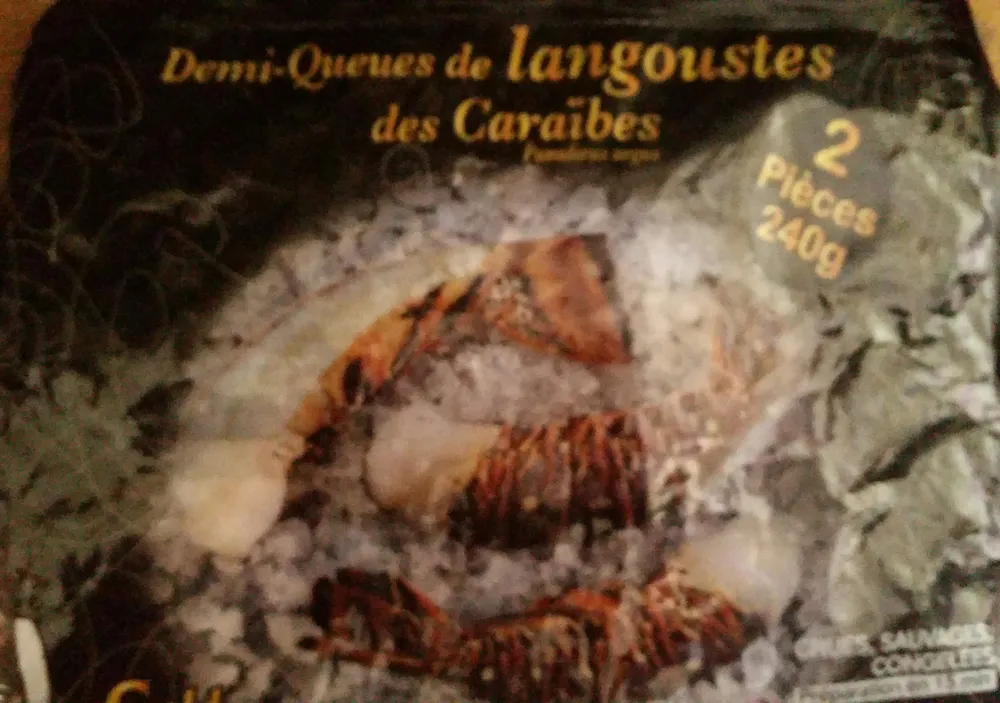 Demi queue de langouste