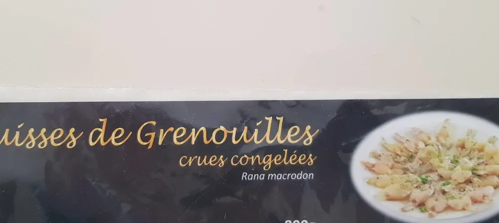 Cuisses de Grenouilles Surgelées