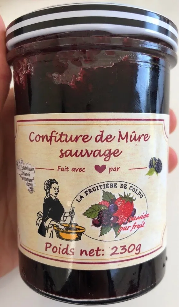 Confiture de mure sauvage