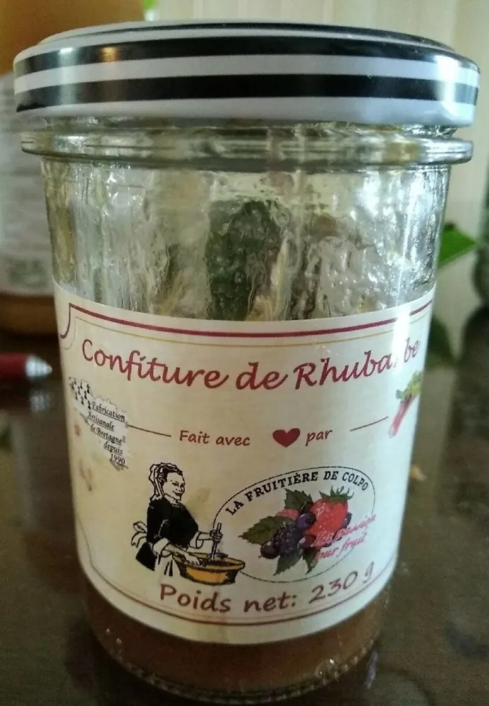 Confiture de rhubarbe