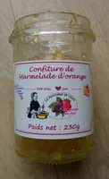 Confiture de marmelade d'orange