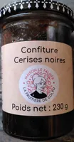 Confiture de cerises noires
