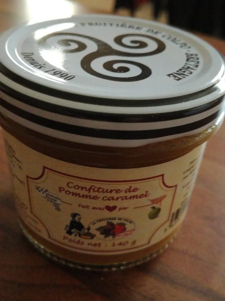 Confiture de pomme caramel