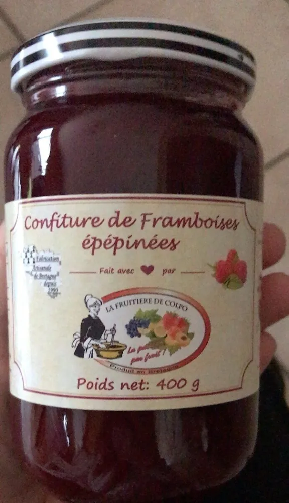 Confiture de Framboises épépinées
