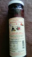Coulis de fruits rouges
