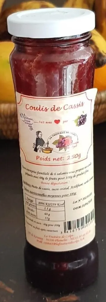 Coulis  de cassis