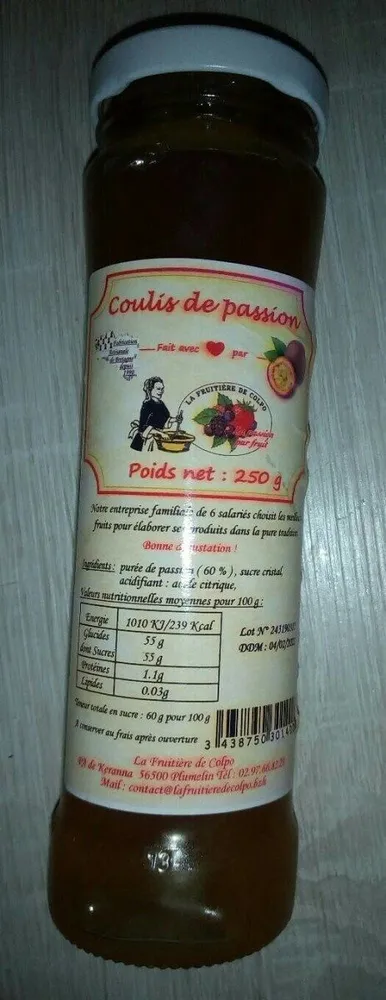 Coulis de passion