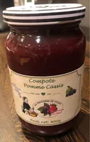 Compote pomme cassis