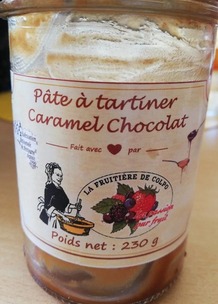 Pâte à tartiner caramel chocolat