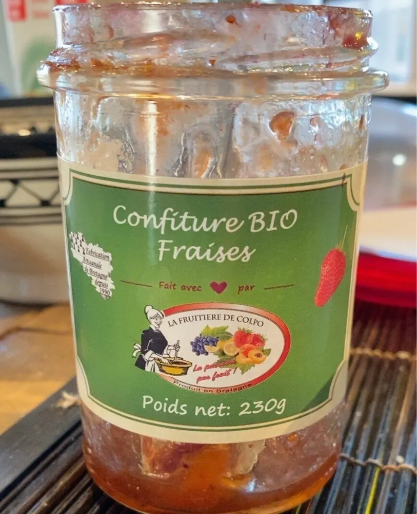 Confiture BIO fraises