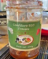 Confiture BIO fraises