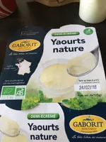 Yaourt Nature 1 / 2 Ecreme