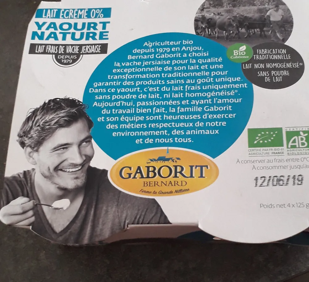 Yaourt Nature Maigre