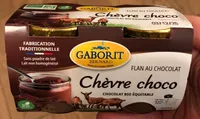 Chèvre choco - flan au chocolat