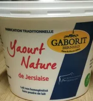 Yaourt nature de Jersiaise au lait entier