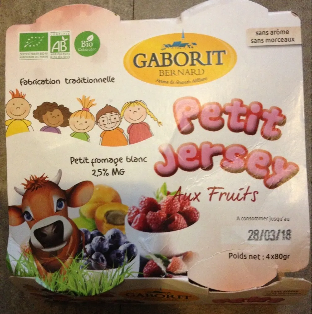 Petit Jersey Fruits