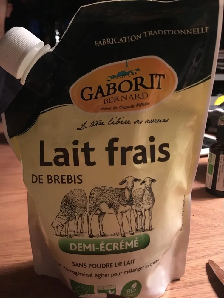 lait frais de brebis