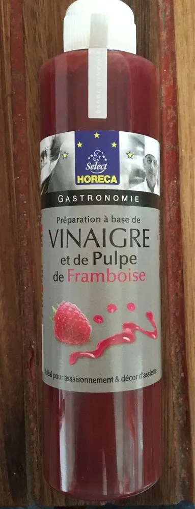 Vinaigre de pulpe de framboise
