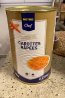 Carottes râpées