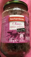 Olives noires entières à la grecque