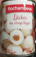 Litchis au sirop léger
