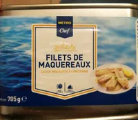 Filets de maquereaux sauce moutarde à l'ancienne
