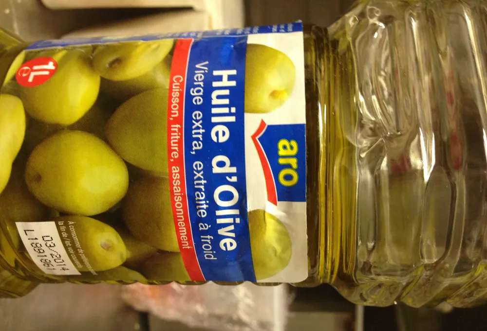 Huile d'olive vierge extra, extraite à froid