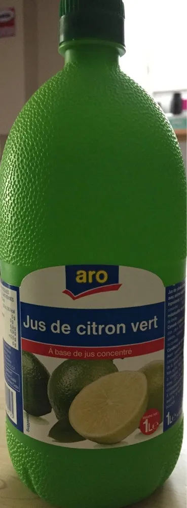 Jus de citron vert