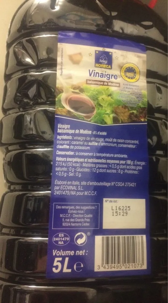 Vinaigre balsamique de Modène