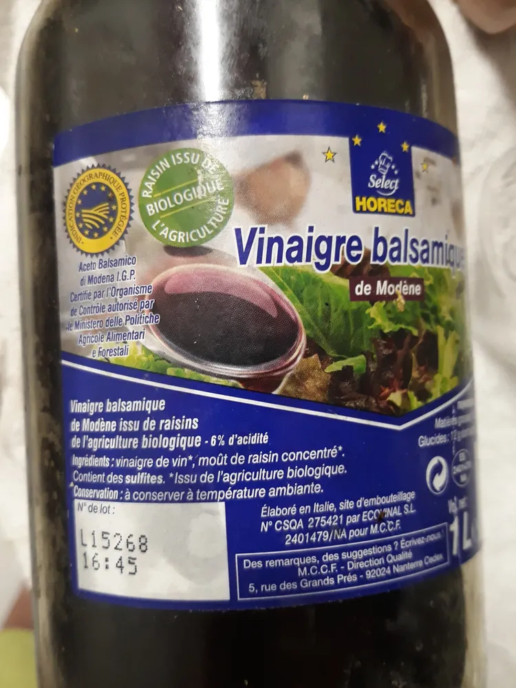 Vinaigre balsamique