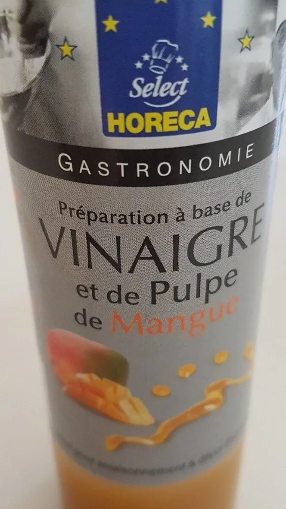 Vinaigre de pulpe de mangue