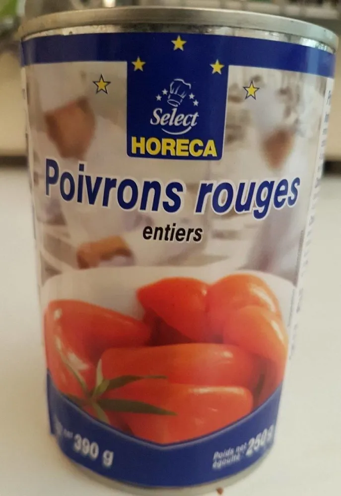 Poivrons rouges entiers