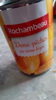 Demi pêches au sirop léger