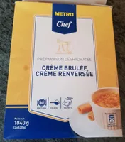 Préparation Déshydratée Pour Crème Brûlée ou Crème Renversée