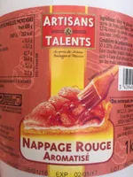 Nappage rouge aromatisé