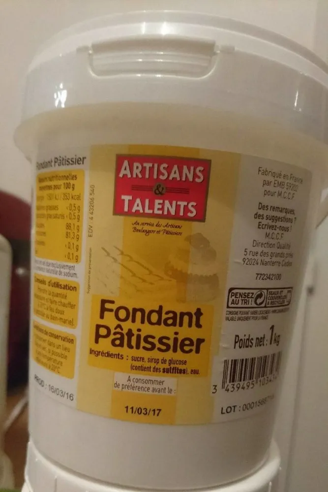 Fondant pâtissier