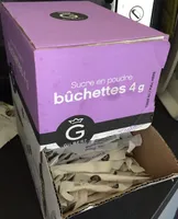 500 buchettes 4g sucre en poudre