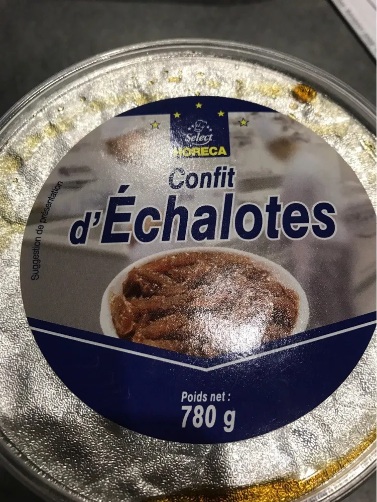 Confit d’echalotes