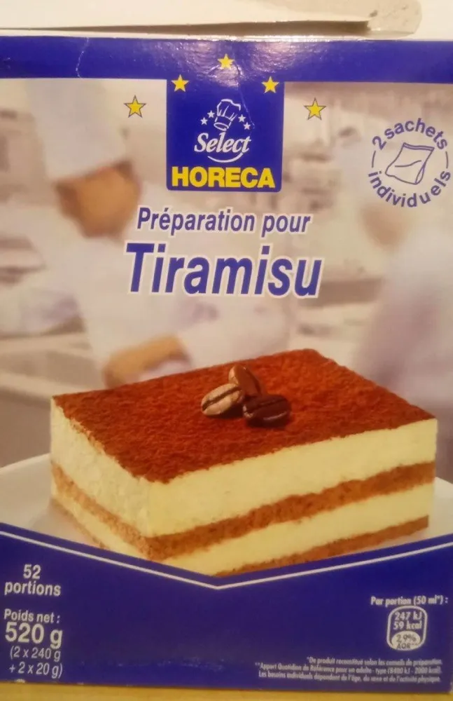 Préparation pour Tiramisu