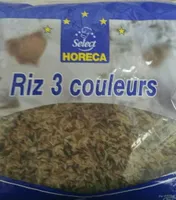 Riz trois couleurs