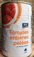 Tomates entieres pelées