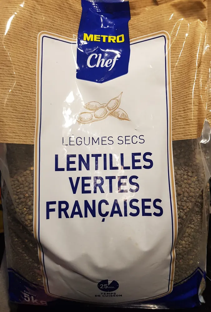Lentilles vertes françaises