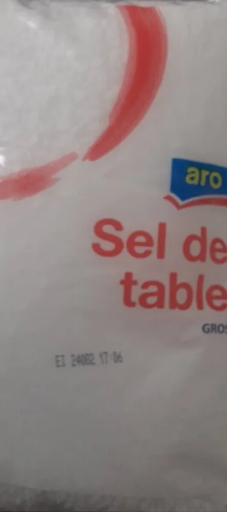 Sel de table